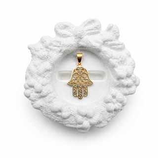 Zawieszka ze złota - Ręka fatimy pr.585