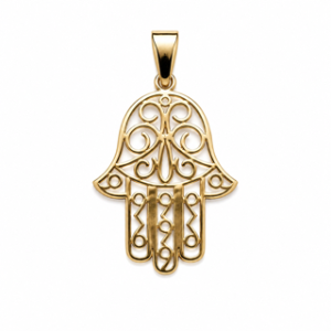 Zawieszka ze złota - Ręka fatimy pr.585