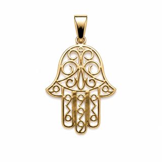 Zawieszka ze złota - Ręka fatimy pr.585