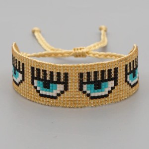 bransoletka BOHO oczy