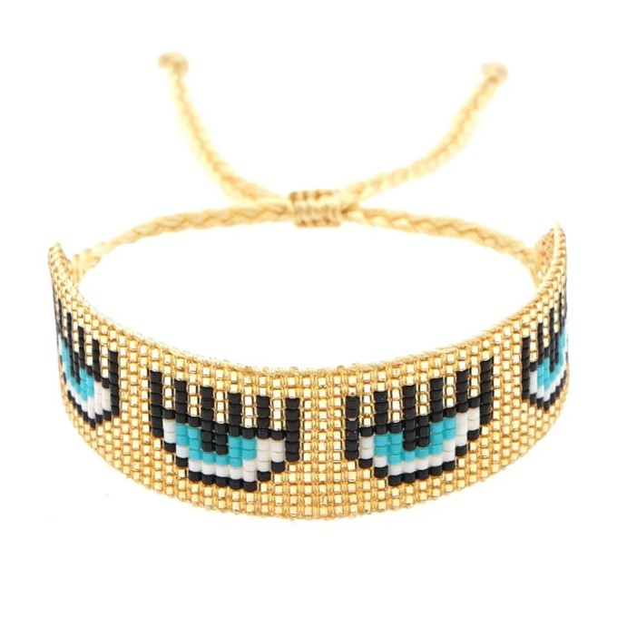 bransoletka BOHO oczy