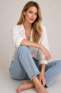 Bransoletka srebrna - Tenisowa sogold