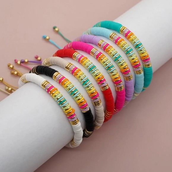Bransoletka BOHO turkusowa
