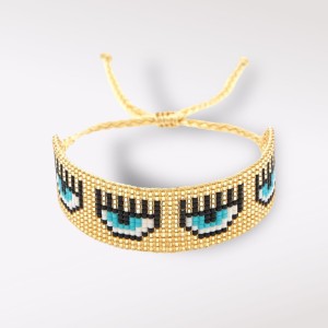 bransoletka BOHO oczy