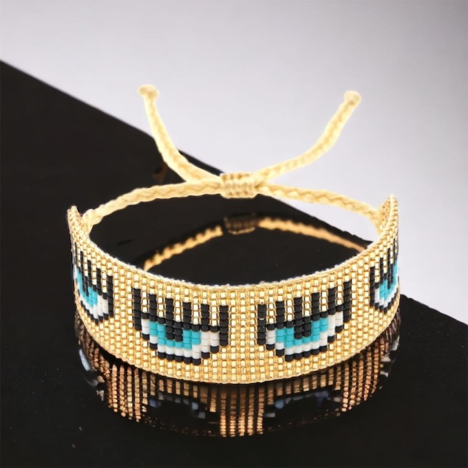 bransoletka BOHO oczy