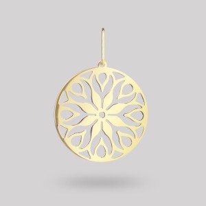 Zawieszka ze złota - Ażurowe koło sogold.pl