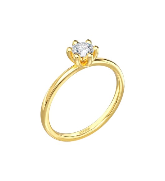 Złoty pierścionek z moissanitem.JPG