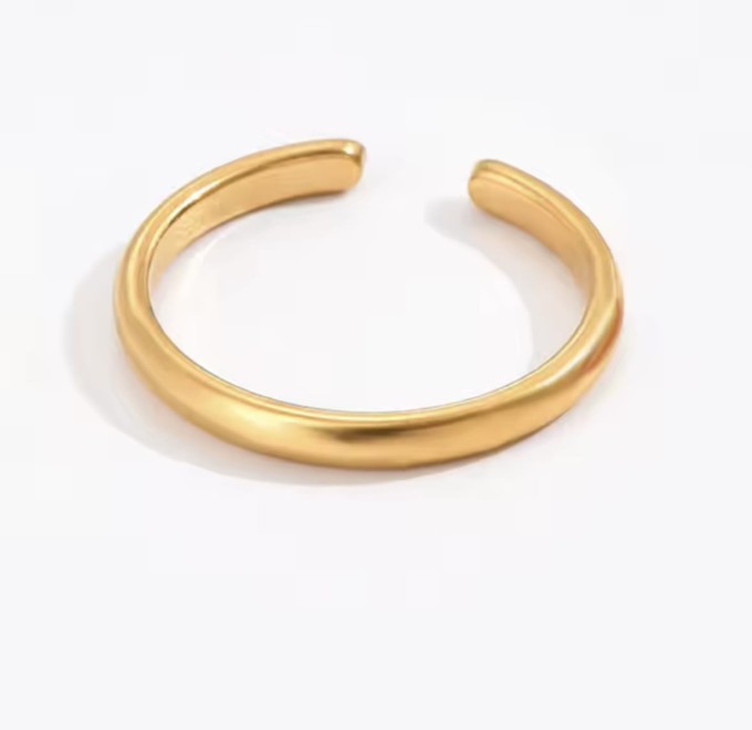 Pierścionek na palec u stopy - regulowany