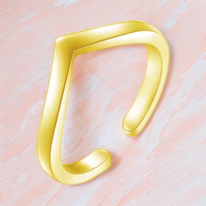 Pierścionek na palec u stopy V