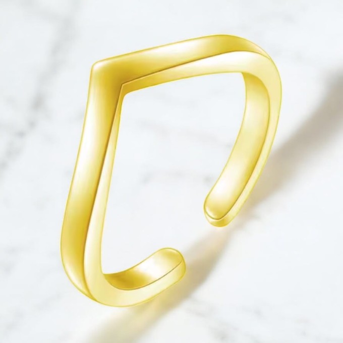 Pierścionek na palec u stopy V