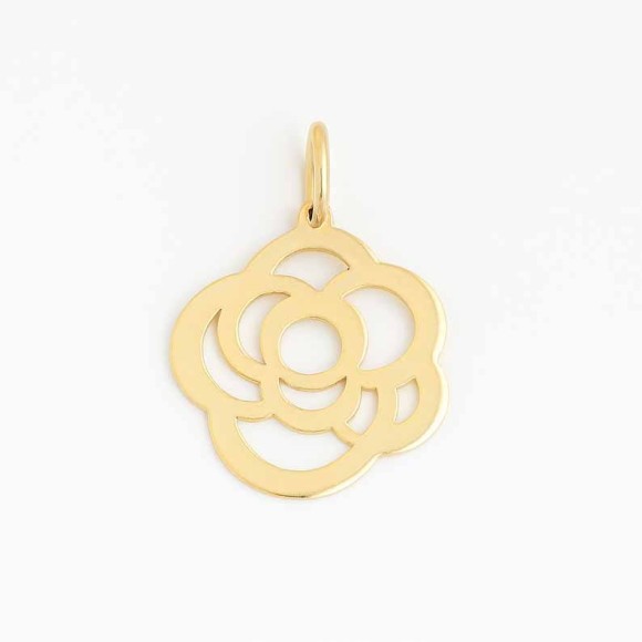 Złota zawieszka róża.jpg