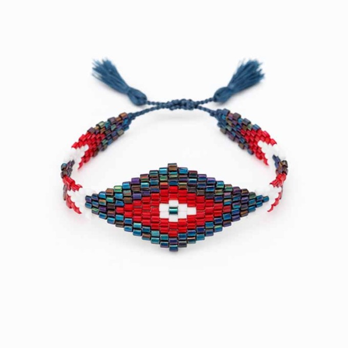 Bransoletka Boho granat.jpg