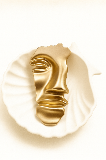 Broszka twarz Sogold