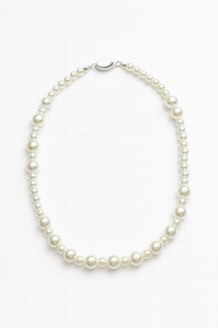 Naszyjnik perłowy - nieregularny sogold.pl