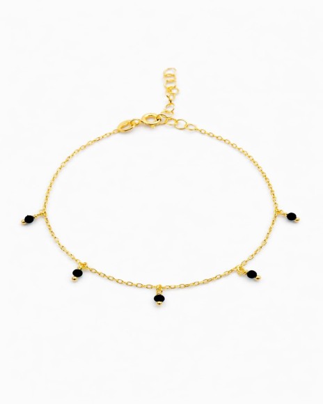 bransoletka z czarnymi kamieniami sogold 1.jpg