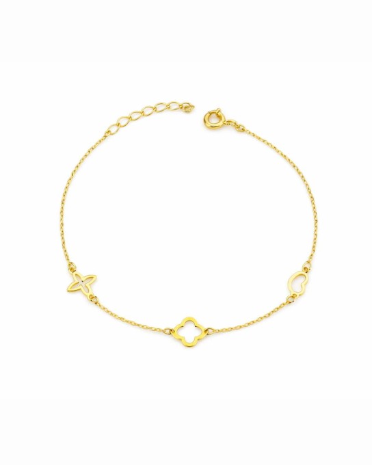 Bransoletka złota 585 3 elementy sogold.jpg