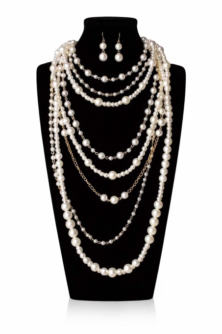 Naszyjnik perłowy wielowarstwowy sogold 2.jpg