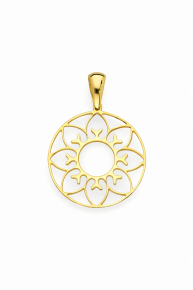 Złota zawieszka ażurowa pr.585 sogold