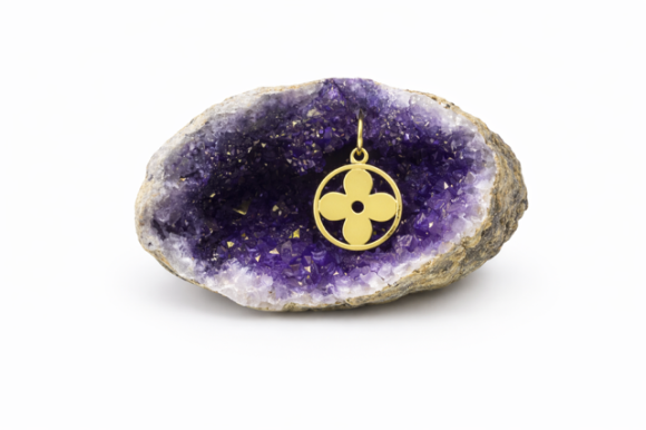 Zawieszka ze złota - Kwiat pr.585 sogold