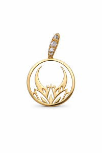 Zawieszka Złota 585 z Cyrkoniami – Elegancka Ażurowa | Sogold