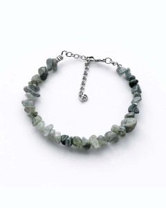 bransoletka z naturalnego zielonego kwarcu garden quartz sogold