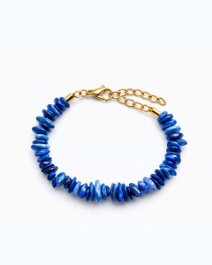 bransoletka z naturalnych kamieni lapis lazuli niebieska bransoletka sogold