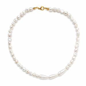 Naszyjnik perłowy - choker sogold